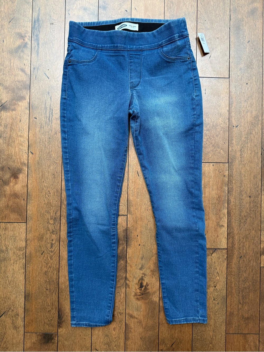 Old Navy Stretch Mid-Blue Pull-On Jeggings